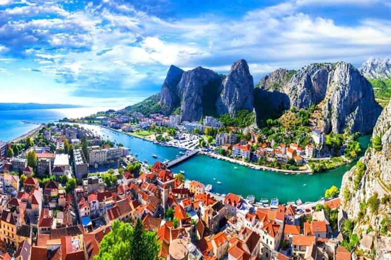 Amazing Sea View Appartement Omiš Buitenkant foto